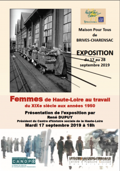 Affiche expo Brives Charensac