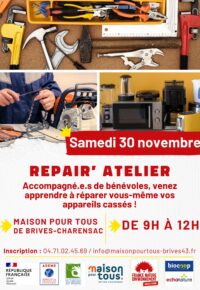 Repair’ Atelier avec FNE 43 !